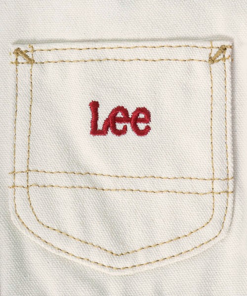 Lee（リー）の「Lee（リー）ミニポケット ロゴ刺繍 ランチサイズ キャンバストートバッグ/ミニトート/ランチバッグ（トートバッグ・レディース・ホワイト×ネイビー/ホワイト×レッド/インディゴブルー/ホワイト×グリーン/ホワイト×ブラック・FREE）」の12枚目の写真