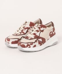JOLI ENCORE(FR) ジョリー・アンコール PLATFORM BICOLOR SNEAKERS 5.5 プラットフォームバイカラースニーカー5.5 JE-47 COW