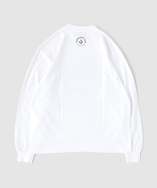 NOMA t.d.(ノーマティーディー)の「NOMARHYTHM / ノーマリズム Away Longsleeve Tee(Tシャツ/カットソー・メンズ・ブラック/ホワイト・2/3)」の3枚目の写真