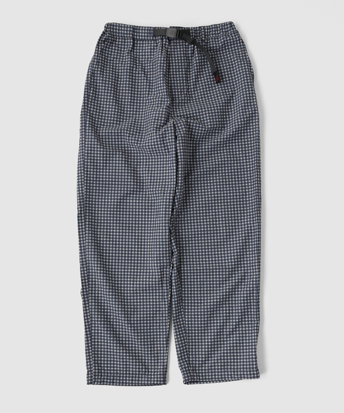 417 EDIFICE（フォーワンセブンエディフィス）の「Gramicci / グラミチ MINI CHECK NYLON PANT（その他パンツ・メンズ・ネイビー/ブラウン・MEDIUM/LARGE）」の2枚目の写真