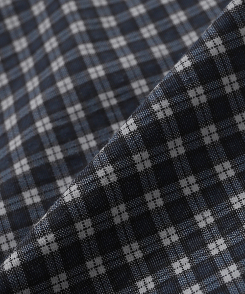417 EDIFICE（フォーワンセブンエディフィス）の「Gramicci / グラミチ MINI CHECK NYLON PANT（その他パンツ・メンズ・ネイビー/ブラウン・MEDIUM/LARGE）」の6枚目の写真