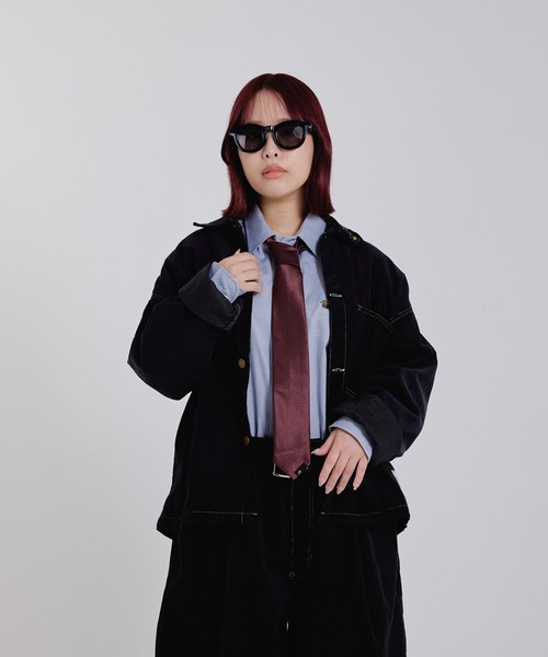 EFFECTEN(エフェクテン)の「【EFFECTEN】Corduroy shirts jacket(その他アウター・メンズ・ブラウン/ブラック・LARGE/MEDIUM)」の1枚目の写真