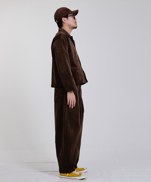 EFFECTEN(エフェクテン)の「【EFFECTEN】Corduroy shirts jacket(その他アウター・メンズ・ブラウン/ブラック・LARGE/MEDIUM)」の5枚目の写真