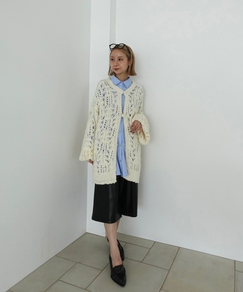 Ameri(アメリ)の「SYNTHETIC LEATHER BERMUDA PANTS(その他パンツ・レディース・ブラック/ブラウン/オレンジ・MEDIUM/SMALL)」の11枚目の写真