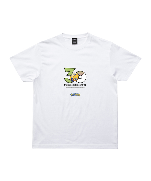 ZOZOSPOT(ゾゾスポット)の「Pokemon 30th Anniversary 1025 T-shirt 「レドームシ」(Tシャツ/カットソー・レディース・ホワイト・X-LARGE/LARGE/MEDIUM/SMALL/160cm/150cm/140cm/130cm/120cm/110cm/100cm/XXX-LARGE/XX-LARGE)」の1枚目の写真