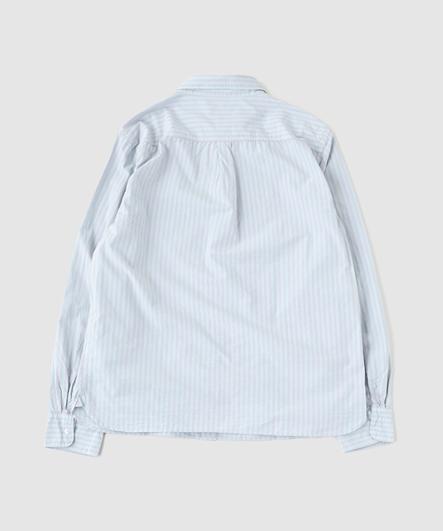 SAVE KHAKI UNITED(セーブカーキユナイテッド)の「SAVE KHAKI UNITED / セーブ カーキ ユナイテッド ピグメント ヤーン ダイ シャツ(シャツ/ブラウス・メンズ・サックスブルー・X-LARGE/LARGE/MEDIUM)」の2枚目の写真