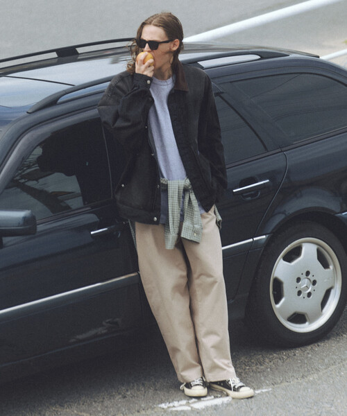 GAP（ギャップ）の「PUBLUX × GAP/ギャップ <セットアップ対応>別注 コーデュロイ 衿 ワークジャケット　限定展開（デニムジャケット・メンズ・インディゴブルー/キャメル/レオパード/ブラック・MEDIUM/SMALL/LARGE）」の7枚目の写真