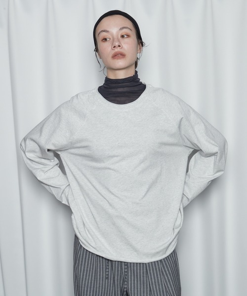 OFROOM(オフルーム)の「【2026秋冬新作】Cut-off Oversized Tee|カットオフオーバーサイズTee(Tシャツ/カットソー・レディース・ブラック/ホワイト/グレー/ライム・FREE)」の14枚目の写真