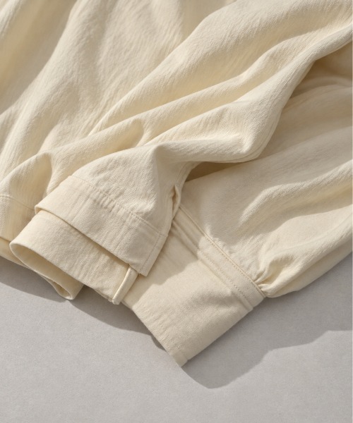 KEY TIMEZ(キータイムズ)の「【KANEMASA PHIL./カネマサフィル】別注 36G Wool Fulling Stripe Modest Shirt(シャツ/ブラウス・メンズ・ダークグレー/ブラック/キナリ・L/M/S)」の16枚目の写真
