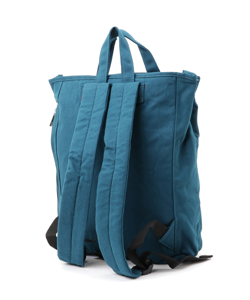 MERLOT（メルロー）の「キャンバス２WAYリュック2110（バックパック/リュック・レディース・キャメル/ブラック/ブルーグリーン/ワイン/アイボリー/ベージュ/ブルー/グリーン/グレー/ネイビー/カーキ・FREE）」の15枚目の写真