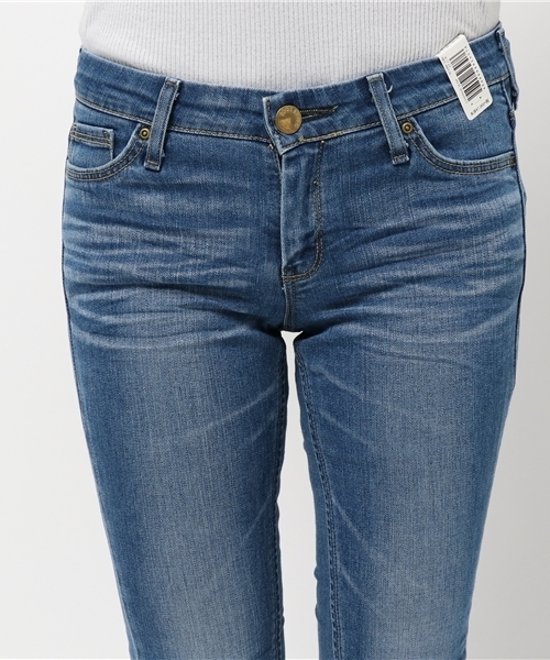 SOMETHING（サムシング）の「【SOMETHING】ローライズスリム　バイオウォッシュ（デニムパンツ・レディース・ダークインディゴブルー・29inch/25inch/28inch/30inch/27inch/26inch）」の5枚目の写真