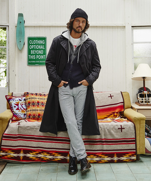 HYSTERIC GLAMOUR（ヒステリックグラマー）の「ダイヤ柄 編込 CD（カーディガン/ボレロ・メンズ・ネイビー/ブラウン/ブラック・SMALL/MEDIUM/LARGE）」の11枚目の写真