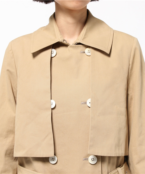 STUDIOUS（ステュディオス）の「LONG TRENCH CT（トレンチコート・レディース・ベージュ・FREE）」の5枚目の写真