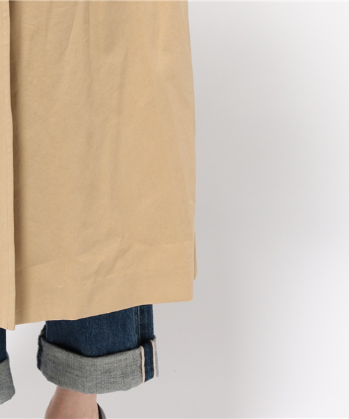 STUDIOUS（ステュディオス）の「LONG TRENCH CT（トレンチコート・レディース・ベージュ・FREE）」の8枚目の写真