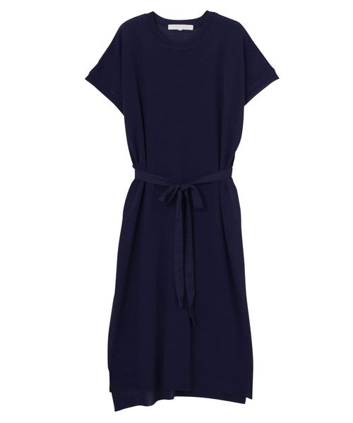 MERCURYDUO（マーキュリーデュオ）の「ハイゲージボトルネックニットワンピース（ワンピース・レディース・オフホワイト/マスタード/ネイビー・FREE）」の2枚目の写真