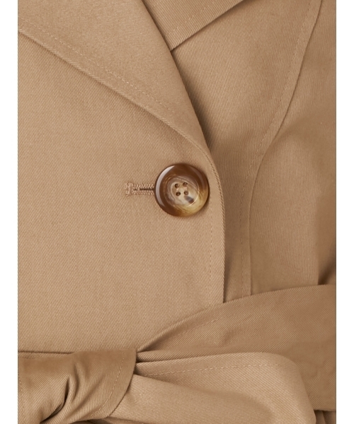 dazzlin（ダズリン）の「ドレストレンチコート（トレンチコート・レディース・ネイビー/ベージュ/カーキ・SMALL/MEDIUM）」の4枚目の写真