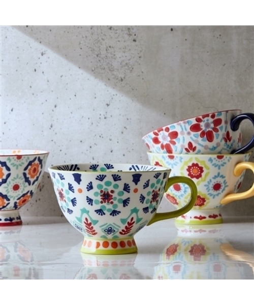 Francfranc フランフラン の 花 カップ グリーン 食器 Wear