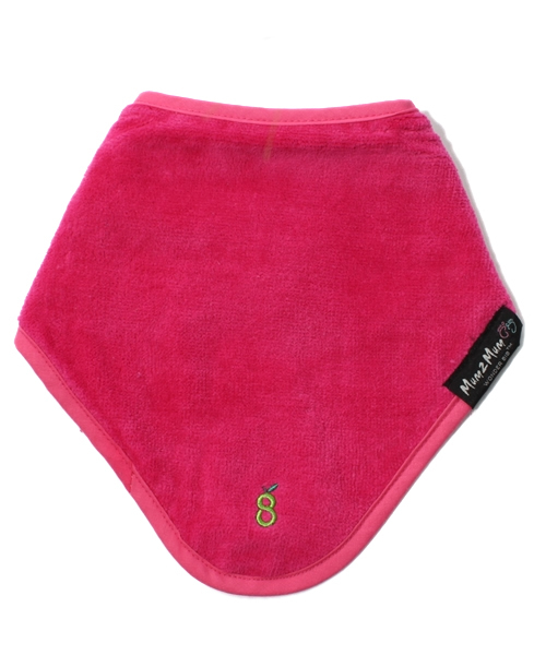 green label relaxing（グリーンレーベルリラクシング）の「Mum2Mum Bandana logo スタイ（スタイ/よだれかけ・キッズ・ライトピンク/ピンク/ライム/ライトブルー/ターコイズブルー/パープル/ブラウン/イエロー・フリー）」の7枚目の写真