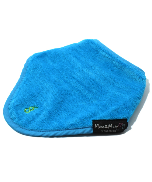 green label relaxing（グリーンレーベルリラクシング）の「Mum2Mum Bandana logo スタイ（スタイ/よだれかけ・キッズ・ライトピンク/ピンク/ライム/ライトブルー/ターコイズブルー/パープル/ブラウン/イエロー・フリー）」の10枚目の写真