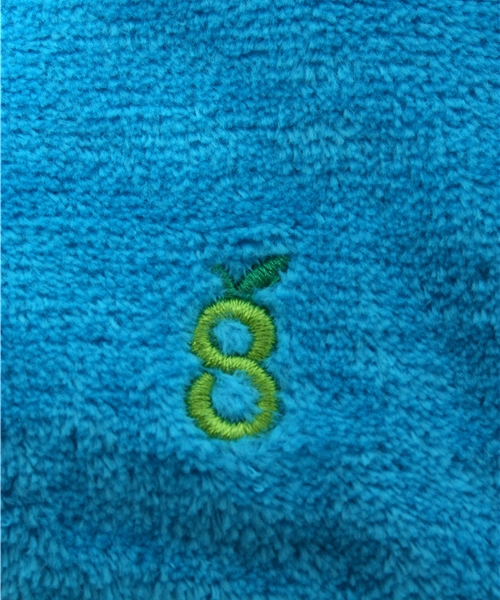 green label relaxing（グリーンレーベルリラクシング）の「Mum2Mum Bandana logo スタイ（スタイ/よだれかけ・キッズ・ライトピンク/ピンク/ライム/ライトブルー/ターコイズブルー/パープル/ブラウン/イエロー・フリー）」の11枚目の写真