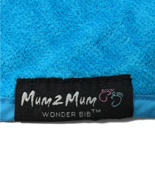 green label relaxing（グリーンレーベルリラクシング）の「Mum2Mum Bandana logo スタイ（スタイ/よだれかけ・キッズ・ライトピンク/ピンク/ライム/ライトブルー/ターコイズブルー/パープル/ブラウン/イエロー・フリー）」の12枚目の写真