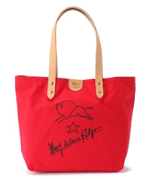 人気の新作 x CANVAS / ILBISONTE LEATHER TOTEBAG（トートバッグ）｜IL / バッグ