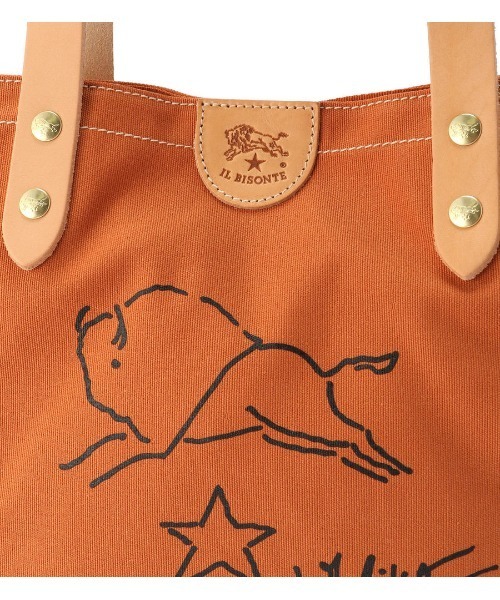 ILBISONTE / CANVAS x LEATHER / TOTEBAG（トートバッグ）｜IL