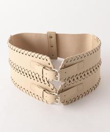 Another Edition | Wバックルコルセットベルト(ベルト)