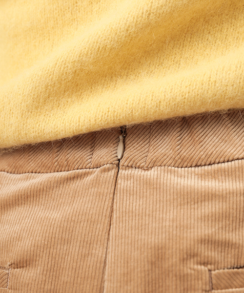 RIVE DROITE(リヴドロワ)の「ストレッチコールロングマーメイドスカート(スカート・レディース・ベージュ/レンガ・36/38)」の7枚目の写真