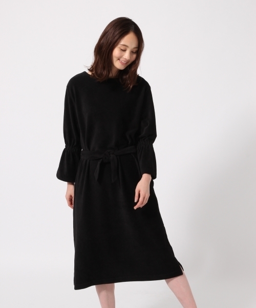 Global Work グローバルワーク の コーデュロイウエストベルトワンピース ワンピース Wear