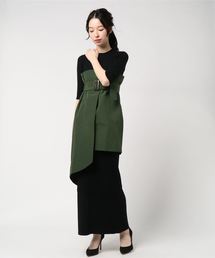 Un3d アンスリード の コルセットスカートニットワンピース ワンピース Wear