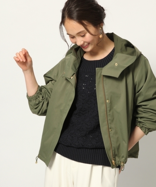 GLOBAL WORK（グローバルワーク）の「ボリュームマウンテンパーカー/775874（マウンテンパーカー・レディース・レッド/ベージュ/カーキ/ネイビー・LARGE/MEDIUM）」の3枚目の写真