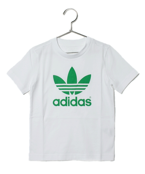 adidas Originals（アディダスオリジナルス）の「2013 新作 アディダス キッズ ベビー Tシャツ J TREFOIL TEE（Tシャツ/カットソー・キッズ・ホワイト/ブラック/レッド/ブルー・A/B/C/D/E）」の2枚目の写真