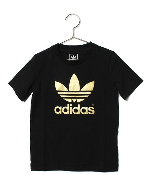 adidas Originals（アディダスオリジナルス）の「2013 新作 アディダス キッズ ベビー Tシャツ J TREFOIL TEE（Tシャツ/カットソー・キッズ・ホワイト/ブラック/レッド/ブルー・A/B/C/D/E）」の3枚目の写真