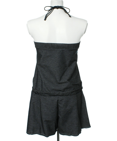 IRONY（アイロニー）の「ジェシーデニムサロペット【水着】（水着・レディース・サックスブルー/ネイビー/ブラック・ONE SIZE）」の6枚目の写真