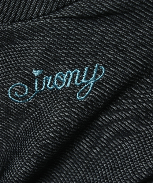 IRONY（アイロニー）の「ジェシーデニムサロペット【水着】（水着・レディース・サックスブルー/ネイビー/ブラック・ONE SIZE）」の9枚目の写真