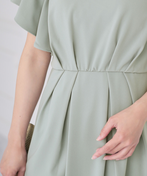 Bou Jeloud(ブージュルード)の「結婚式・パーティー対応◇ショルダーレーシードレス(ドレス・レディース・ネイビー/グレー/ミント・38)」の22枚目の写真