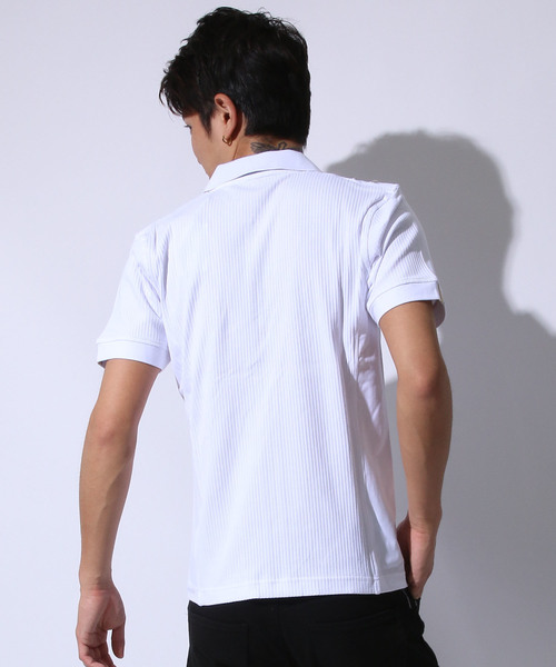 VIOLA(ヴィオラ)ストレッチ天竺フルZIPポロシャツ VIOLA(ヴィオラ)ストレッチ天竺フルZIPポロシャツ