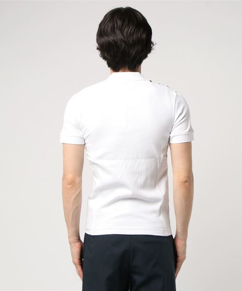 VIOLA(ヴィオラ)ストレッチ天竺フルZIPポロシャツ VIOLA(ヴィオラ)ストレッチ天竺フルZIPポロシャツ