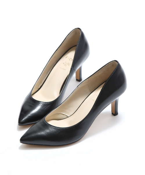 PICHE ABAHOUSE(ピシェ アバハウス)の「【最高パンプス】美脚×快適fluffy fit7cmパンプス(パンプス・レディース・ブラック系その他/ブラック系その他2/ピンクゴールド/ブラック系その他3・34/35/36/37/38/39/40)」の1枚目の写真