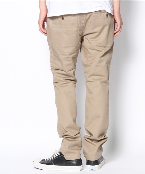 WEGO（ウィゴー）の「WEGO/テーパードチノパンツ（チノパンツ・メンズ・ダークグレー/ベージュ/カーキ・SMALL/MEDIUM/LARGE）」の5枚目の写真