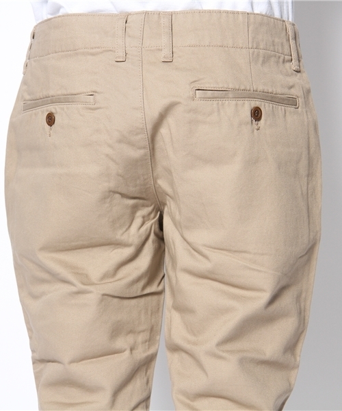 WEGO（ウィゴー）の「WEGO/テーパードチノパンツ（チノパンツ・メンズ・ダークグレー/ベージュ/カーキ・SMALL/MEDIUM/LARGE）」の7枚目の写真