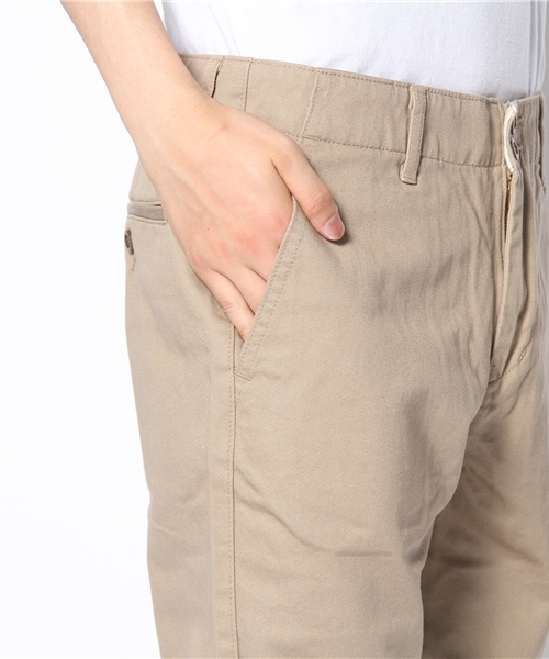 WEGO（ウィゴー）の「WEGO/テーパードチノパンツ（チノパンツ・メンズ・ダークグレー/ベージュ/カーキ・SMALL/MEDIUM/LARGE）」の8枚目の写真