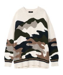 CABANE de ZUCCa | マウンテリーインターシャ(ニット/セーター)