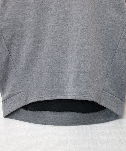 andme（アンドミー）の「裏起毛オーバーサイズチュニックトップス（スウェット・レディース・ブラック/ネイビー/グレー/カーキ/ベージュ/アイボリー・M）」の14枚目の写真