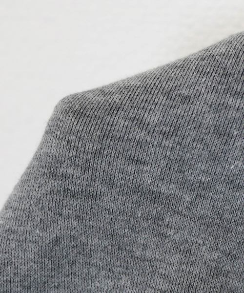 andme（アンドミー）の「裏起毛オーバーサイズチュニックトップス（スウェット・レディース・ブラック/ネイビー/グレー/カーキ/ベージュ/アイボリー・M）」の17枚目の写真