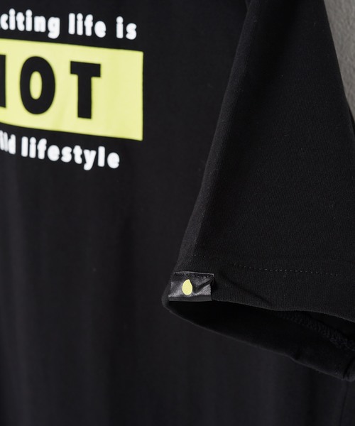 KIBITSUMI(キビツミ)の「AN EXCITING LIFE IS…Tシャツ(Tシャツ/カットソー・メンズ・ホワイト/ブラック・SMALL/MEDIUM/LARGE)」の5枚目の写真