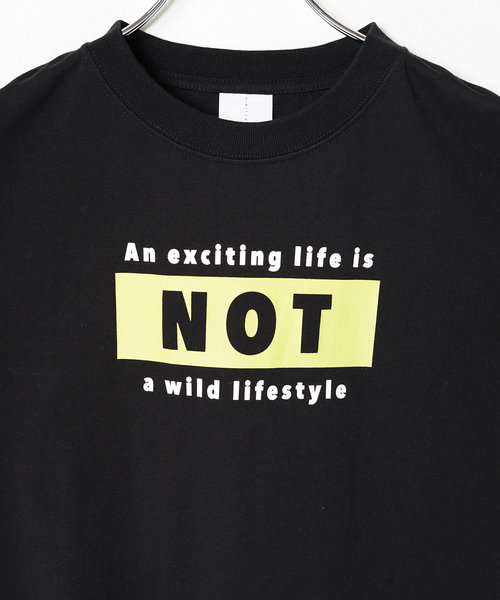 KIBITSUMI(キビツミ)の「AN EXCITING LIFE IS…Tシャツ(Tシャツ/カットソー・メンズ・ホワイト/ブラック・SMALL/MEDIUM/LARGE)」の7枚目の写真