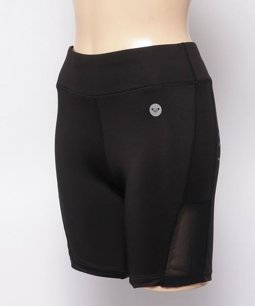 ROXY(ロキシー)の「FEEL SHORT/ロキシー レディース パンツ フィットネス ヨガ ジム 速乾 UV(その他パンツ・レディース・ブラック・SMALL/MEDIUM/LARGE)」の2枚目の写真