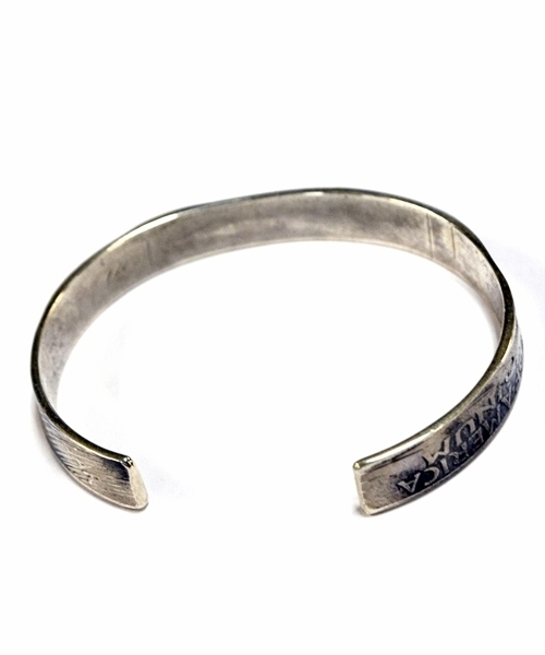 SHIPS（シップス）の「NORTH WORKS: ピース・ダラー バングル プレーン■（ブレスレット・メンズ・シルバー・ONE SIZE）」の6枚目の写真